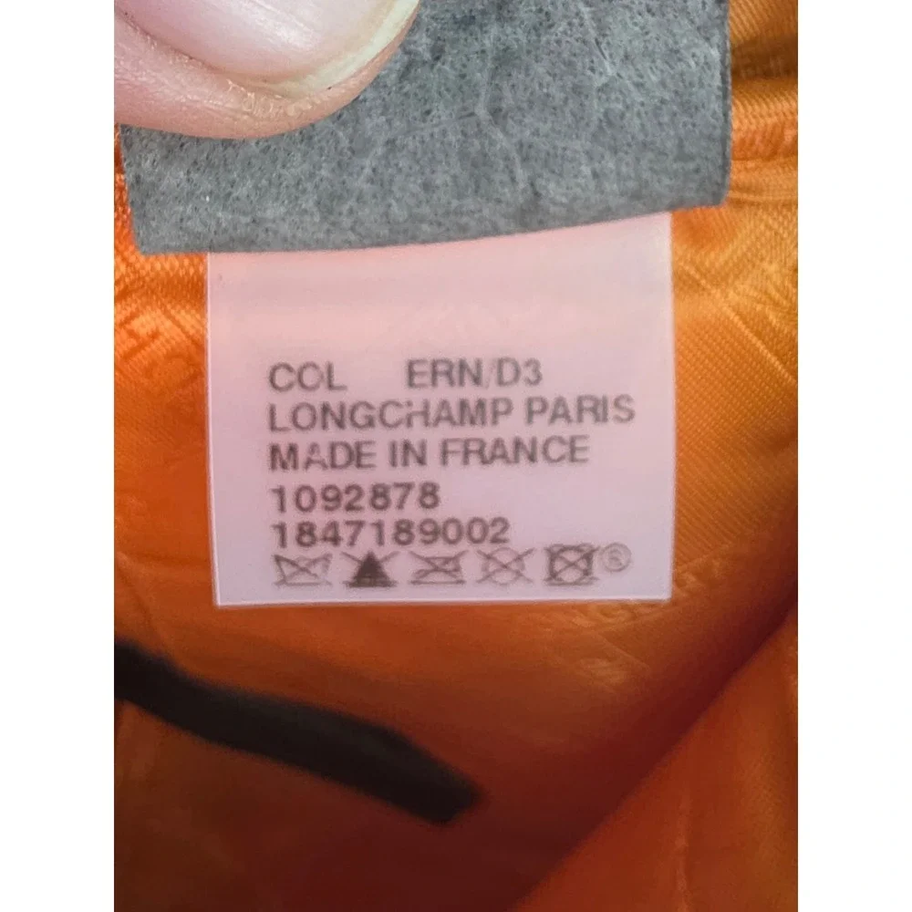 Longchamp 3D Moka Brown Leather Backpack Made in France 1847 189 002